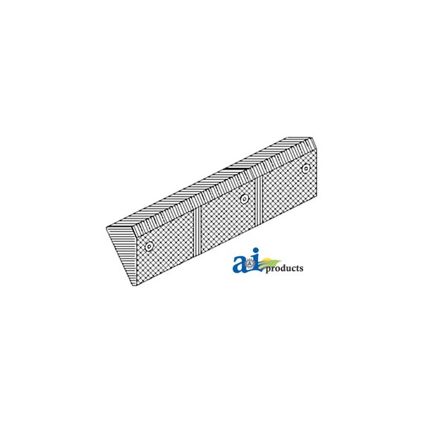 Light Lens, Rear (RH) 3" x13" x3"